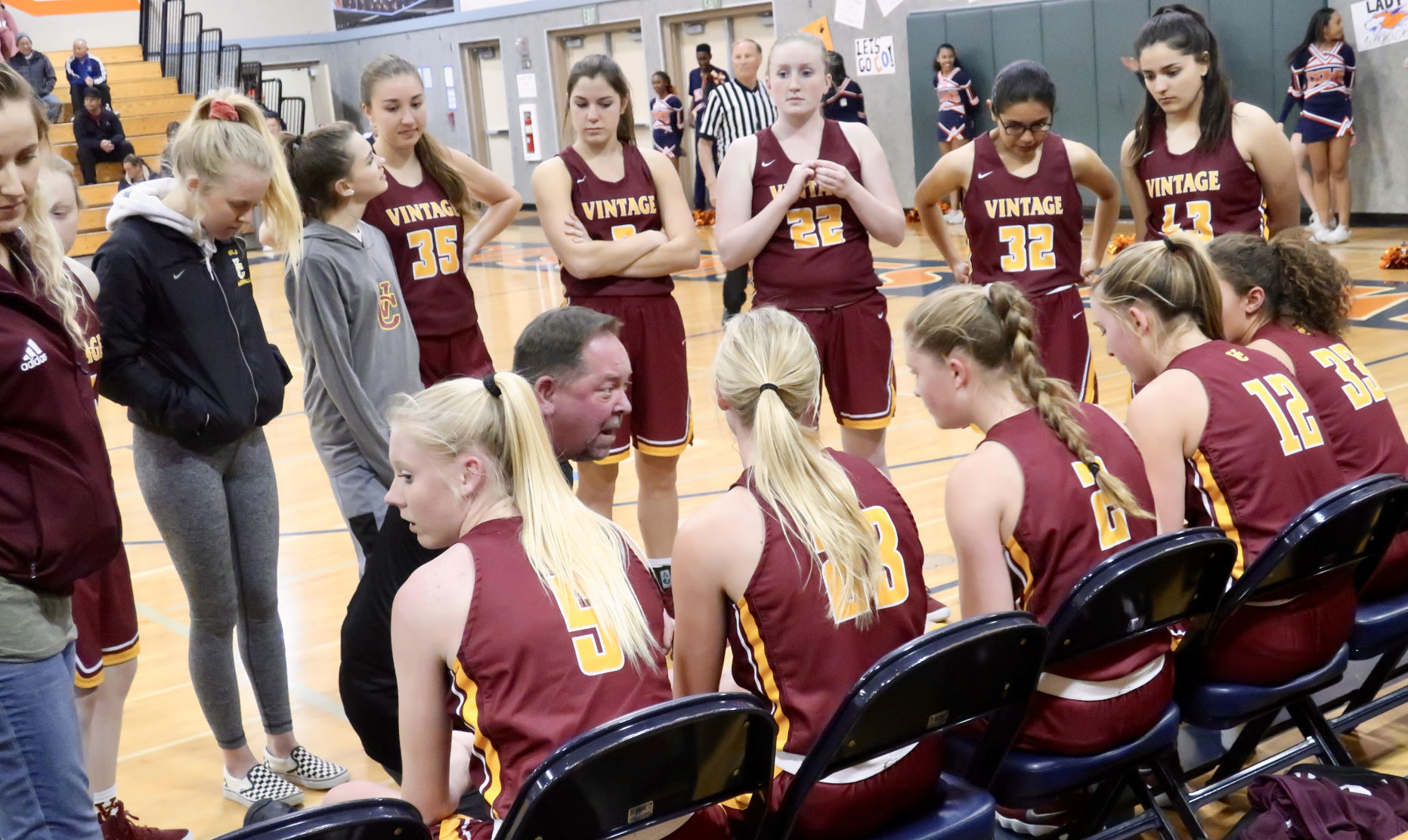 Vintage High girls basketball